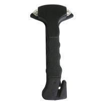 Emergency Hammer Black With Knife and Holder